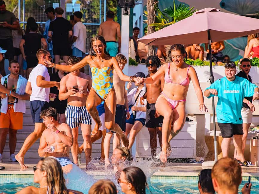 From Split: Brač Island Beach Bar and Pool Party - Is $38 Good Value?