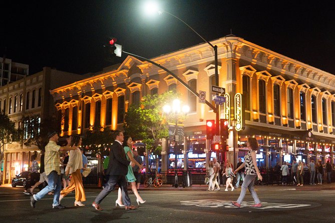 Gaslamp Quarter Food and Drink Tour: Brothels, Bites & Booze - Gaslamp stories between bites