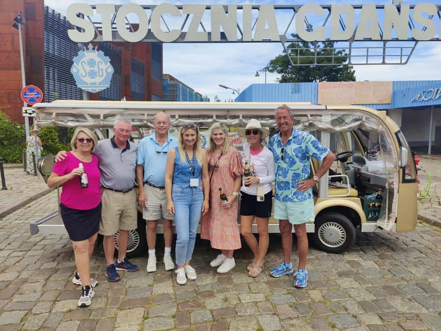 Gdansk: NO LIMIT BEER City Tour by Golf Cart Private/Shared - How the duration changes the experience