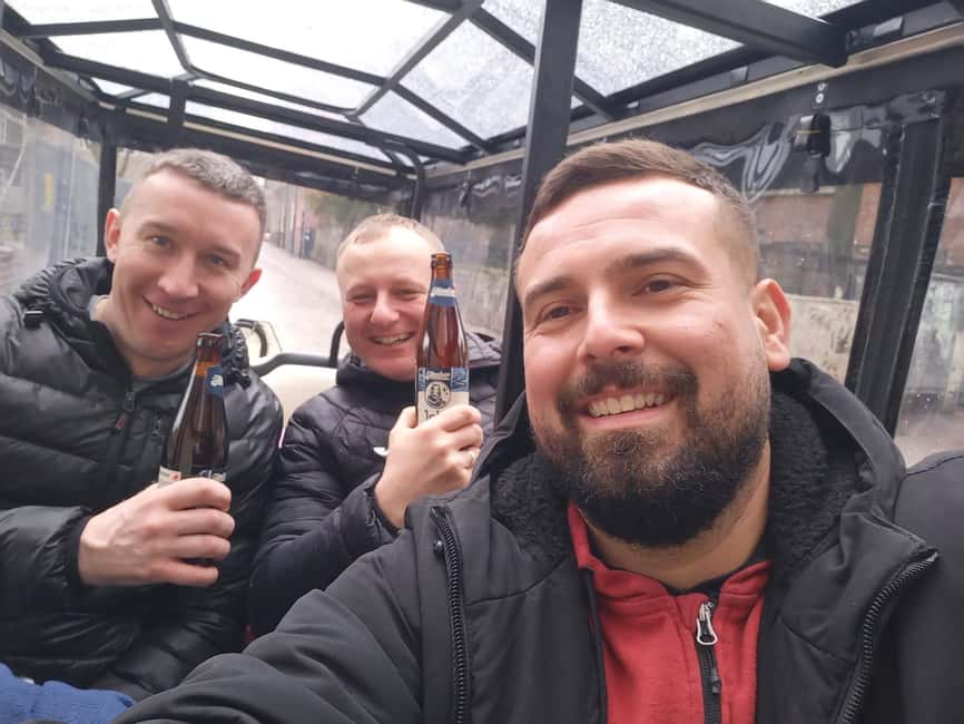 Gdansk: Top Unlimited Beer & Highlights Tour by Golf Buggy - St Mary’s Basilica and Gdańsk’s brick skyline