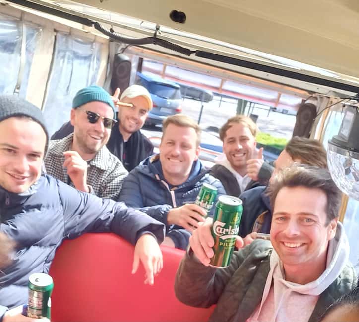 Gdansk: Top Unlimited Beer & Highlights Tour by Golf Buggy - The guide makes the short tour work