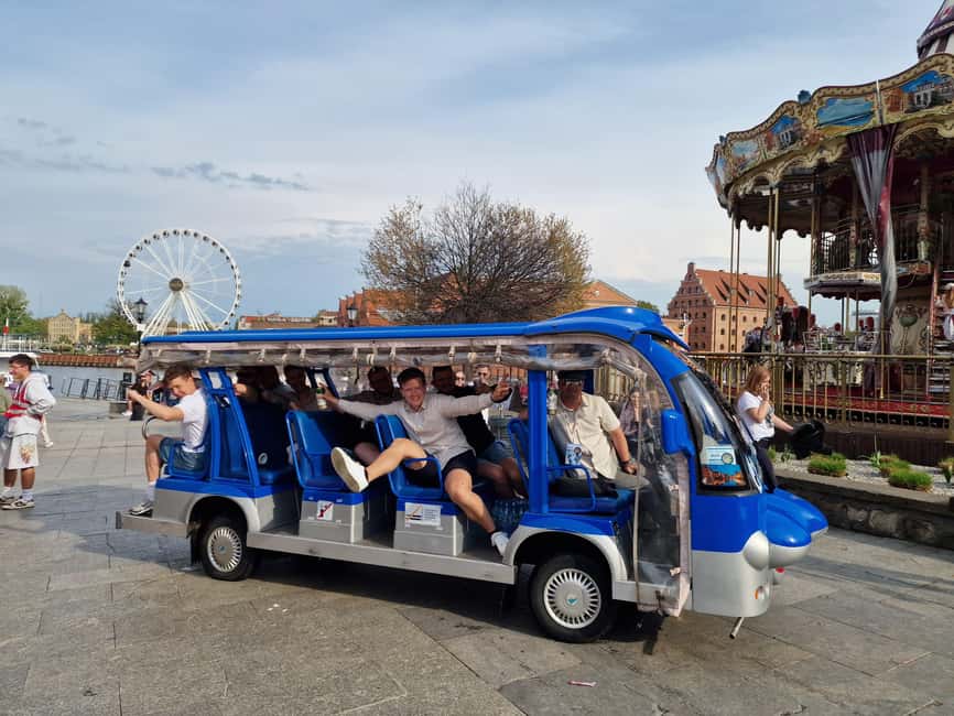 Gdansk:UNLIMITED beer incl. City Tour By Golf Cart - Why a golf cart works well in Gdansk