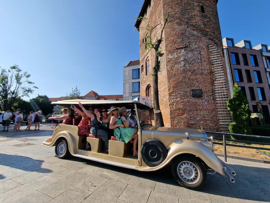 Gdansk:UNLIMITED beer incl. City Tour By Golf Cart - Winter comfort and guide quality