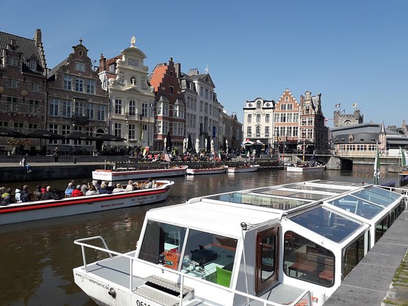 Ghent: Beer and Sightseeing Adventure - Geneva gin at a tiny waterside tavern