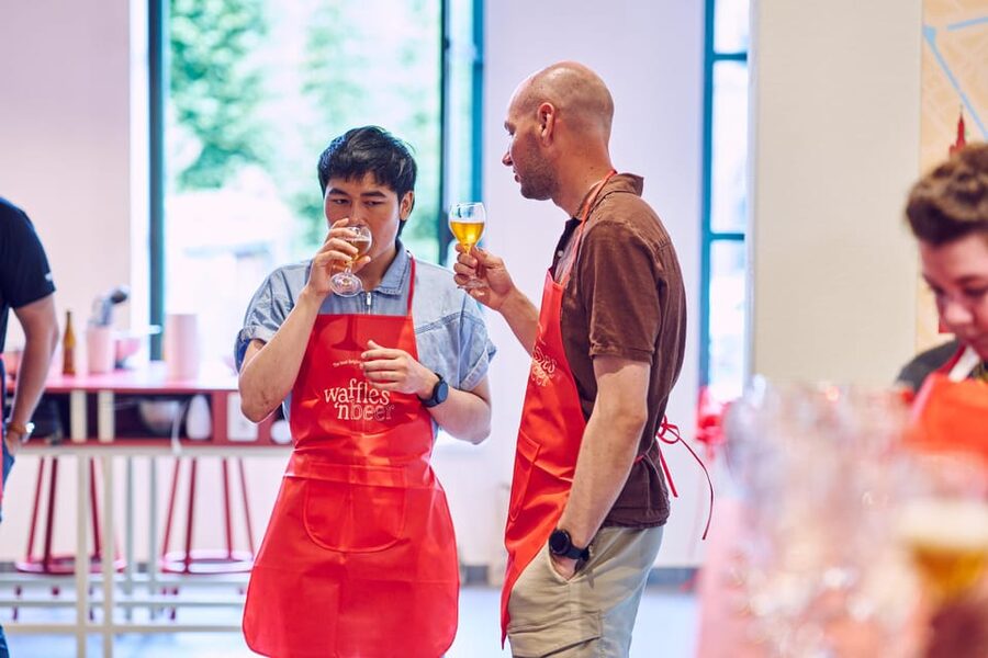 Ghent: Belgian Waffle-Making Workshop with Beer Tasting - What the $55 price really buys you