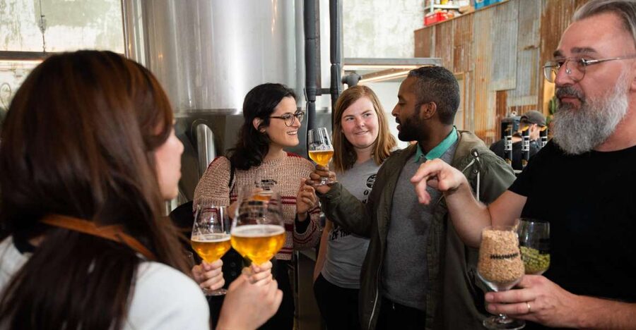 Ghent: Brewery visit + Beer Tasting tour with a Young Local - Stop five: Tripel, sweets, and the final quiz