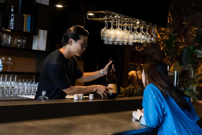 Ginza, Tokyo: Sake Experience with traditional vessels - Key points at a glance