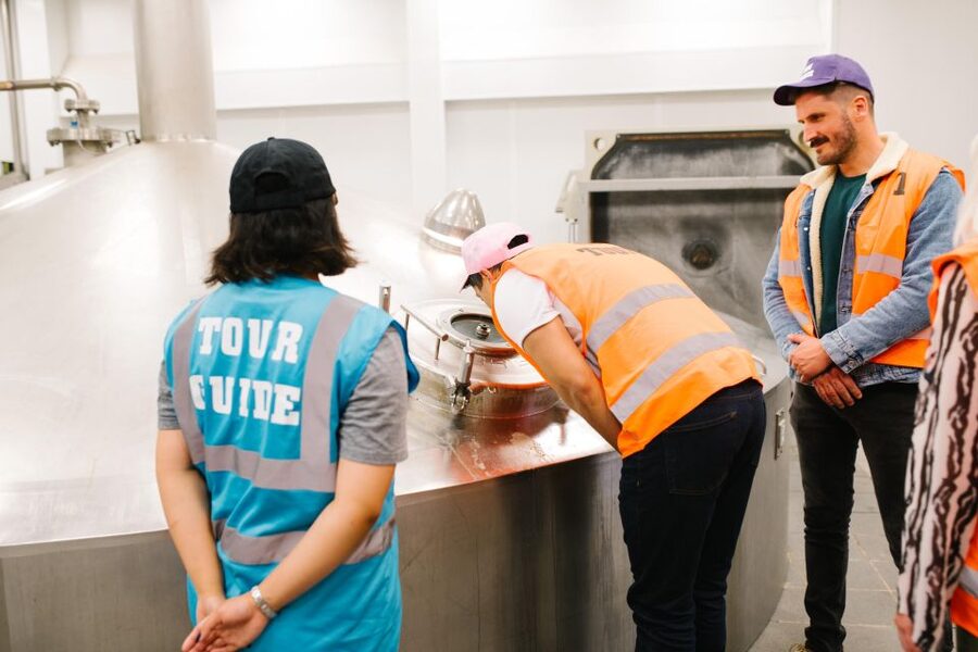 Glasgow: Tennent’s Brewery Guided Tour and Free Pint - Inside the working brewery