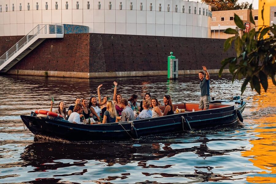 Groningen: City canal cruise (with unlimited drinks) - What the Borrelvloot cruise is really like
