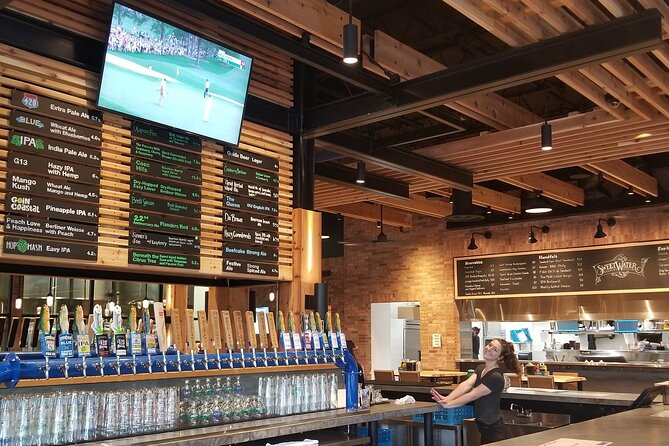 Guided Brewery Tour in Atlanta - Meeting the guide inside the taproom