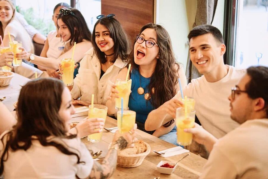 Guided Tipsy Food Tour with Drinks Included in Budapest - Street food first: soup and lángos