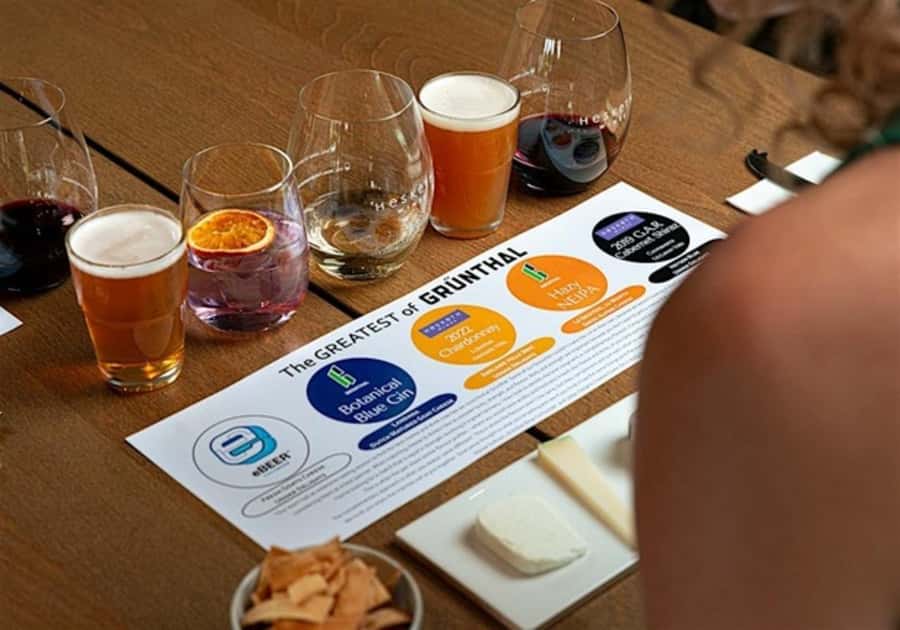 Hahndorf: Grunthal Gin, Beer, Wine, and Cheese Tasting - Why the cheese tile makes the $27 price worthwhile