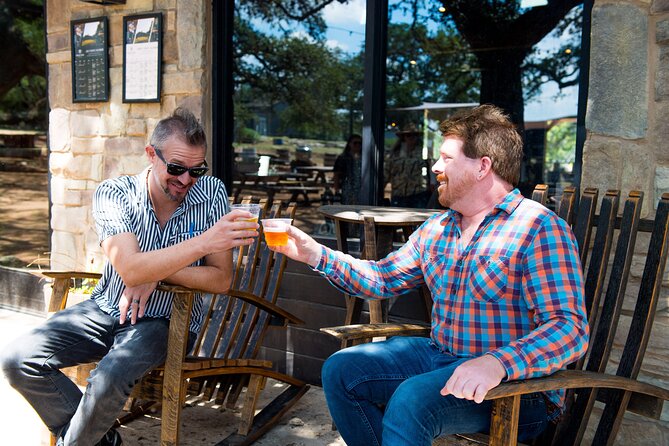 Half-Day Hill Country Brewery and Distillery Shuttle from Austin - Fitzhugh Brewing begins the afternoon