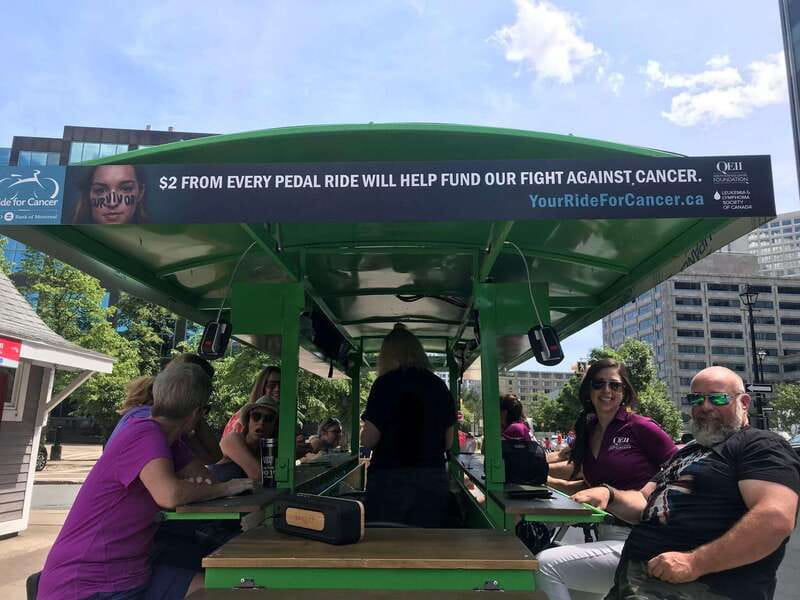Halifax: Solar Waterfront Food/Drink Party Bike Experience - The second stop: local atmosphere with modest savings