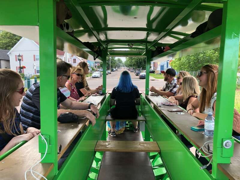 Halifax: Solar Waterfront Food/Drink Party Bike Experience - Weather protection has limits