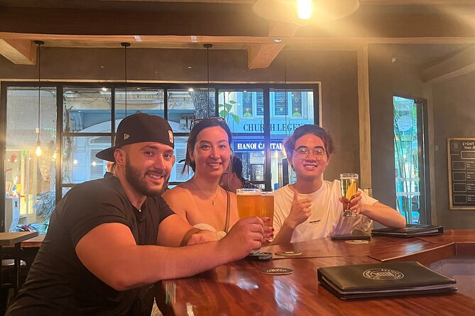 Hanoi Local Fresh Beer and Culinary Tour with Train Street Visit - Ending at Train Street with Hanoi Beer