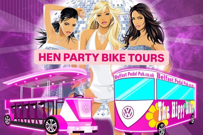 Hen Party Bike Tour - Belfast Cathedral and the first photo stop