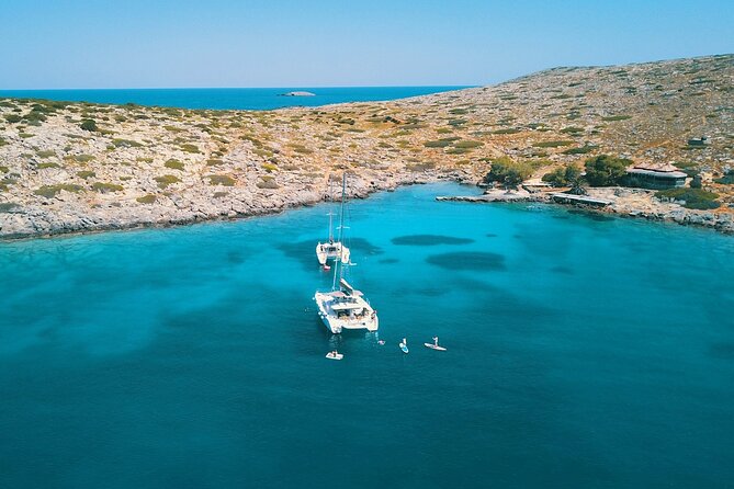 Heraklion: Catamaran Cruise to Dia with Sunset, Meal & Bar - Key points to know before booking