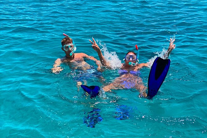 Heraklion: Catamaran Cruise to Dia with Sunset, Meal & Bar - Sunset on the return crossing