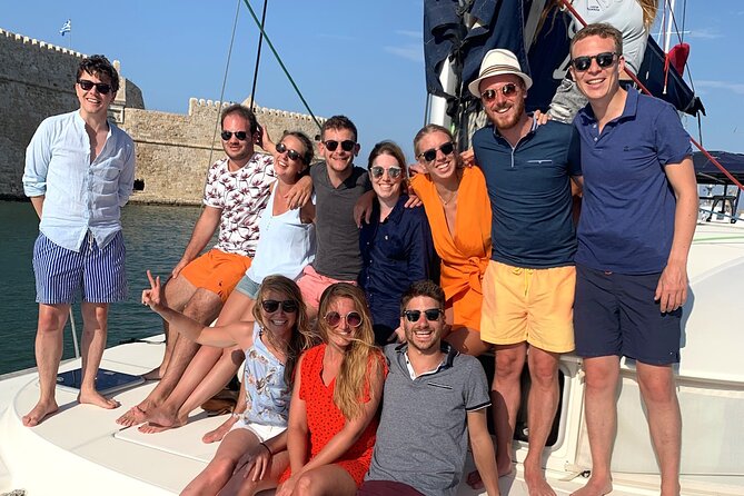 Heraklion: Sunset Luxury Cruise with Sushi and Open Bar - Setting out from Heraklion Marina