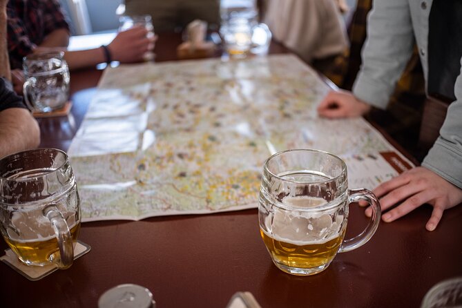 Hidden Beer Gems of Old Prague - The digital beer map is useful after the tour