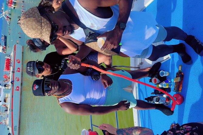 Hip Hop Adult Only Party Boat with Unlimited drinks & Sandba stop - What this Punta Cana boat trip is really about