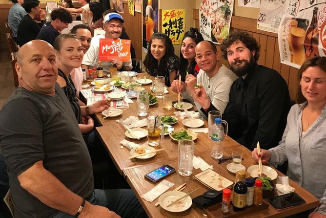 Hiroshima Izakaya Food and Drink Night Tour - Important food and comfort limits