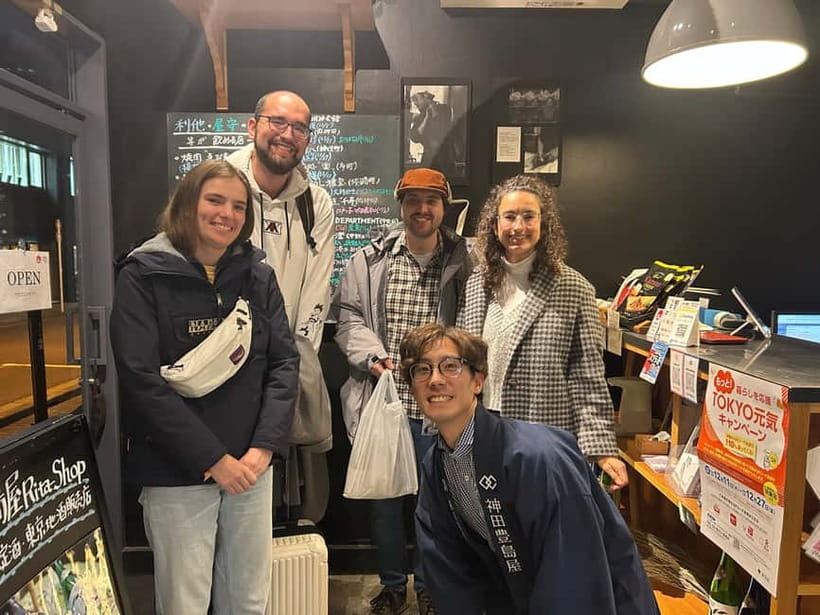 Historic Kanda Sake Tasting at Tokyo’s Oldest Shop (1596) - A guide who adds more than translation