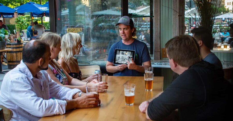 History Tour Pub Crawl of Famous Gaslamp Quarter - First pub: San Diego before the big city