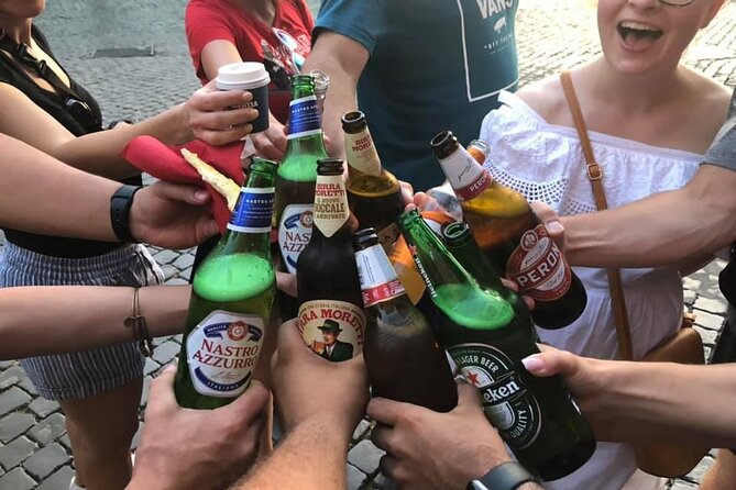 Hops and Stops Rome: History and Beer Walking Tour in the Eternal City - Walking the Imperial Forums with a beer in hand