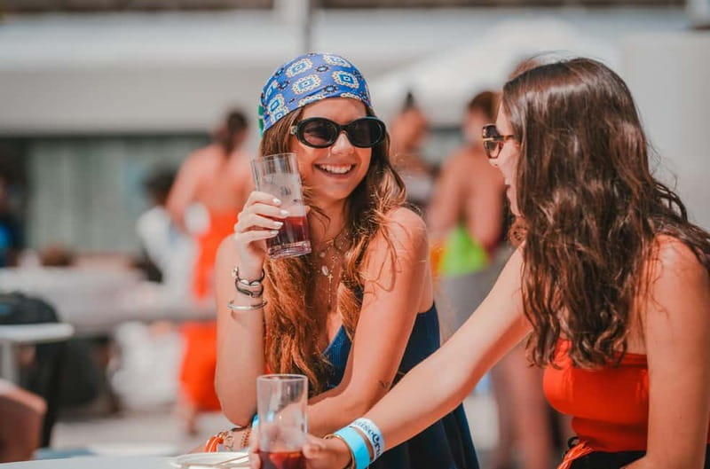 Ibiza Boat party with unlimited drinks, Brunch & pool party - The day starts at Hotel Vibra Marenostrum