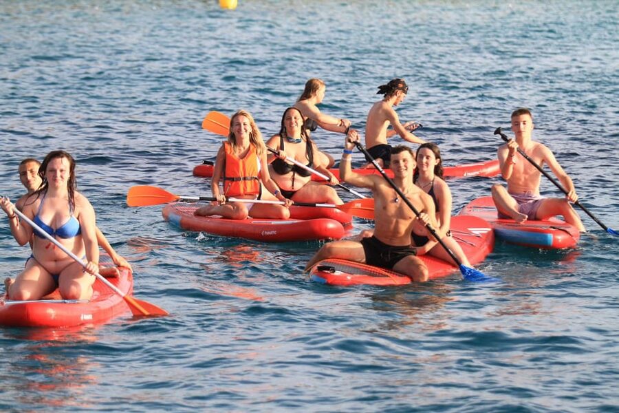 Ibiza by Sea: Coves, Caves, Water Sports & Open Bar - Food is simple, local, and useful