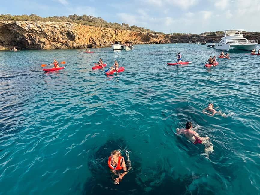 Ibiza: Sunset Boat Tour with Water Sports, Open Bar & Tapas - Key points before you book