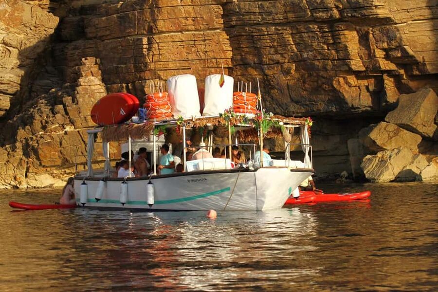 Ibiza: Sunset Boat Tour with Water Sports, Open Bar & Tapas - Drinks and tapas: strong value, modest food