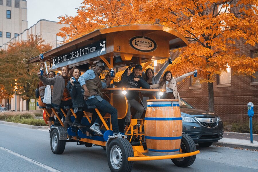 Indianapolis: Open-Air Pedal Pub Tour - Booking advice and the cancellation concern