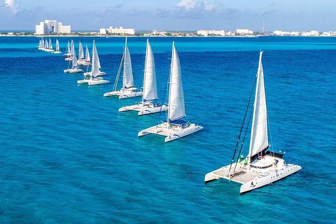 Isla Mujeres adventure by Catamaran. Snorkel, open bar and lunch - Starting at Marina Cun Maran in Cancun