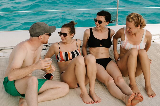 Isla Mujeres Catamaran Tour with Open Bar, Lunch and Snorkeling - Snorkeling near Isla Mujeres: fun but not the main event