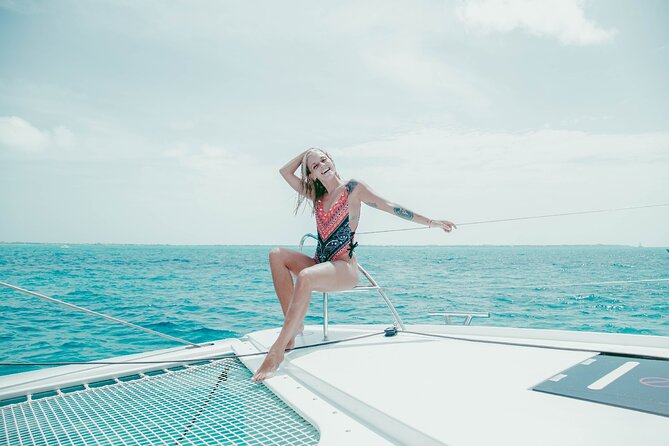Isla Mujeres Cruise with Beach Club, Snorkel, Lunch and Open Bar - A big catamaran day from Cancun