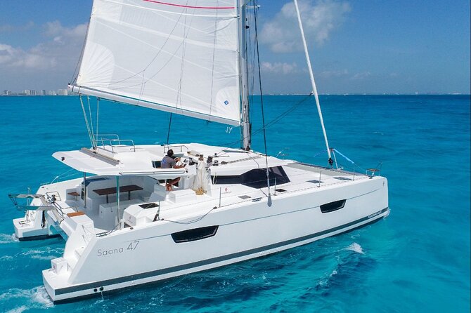 Isla Mujeres Cruise with Beach Club, Snorkel, Lunch and Open Bar - Three hours on Isla Mujeres