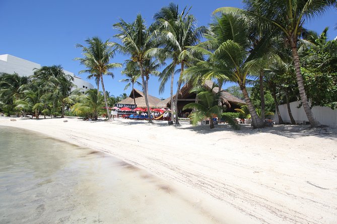 Isla Mujeres luxury catamaran with premium open bar and lunch - Lunch at Zama or IXI beach club