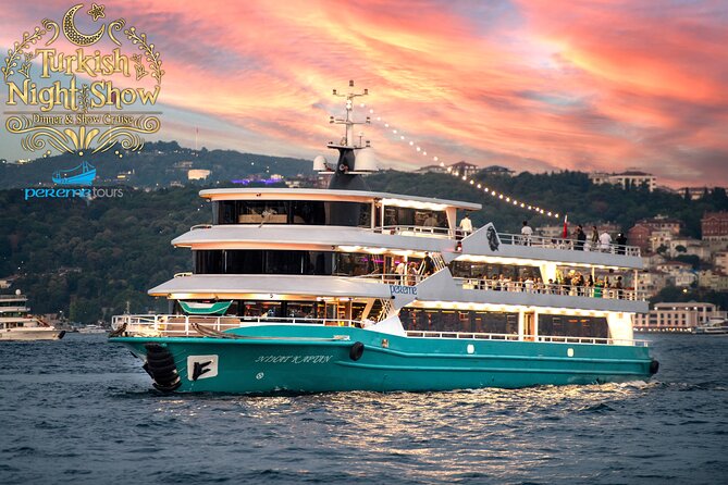 Istanbul Bosphorus Dinner Cruise with Drinks and Shows - What the $40.85 price really buys you