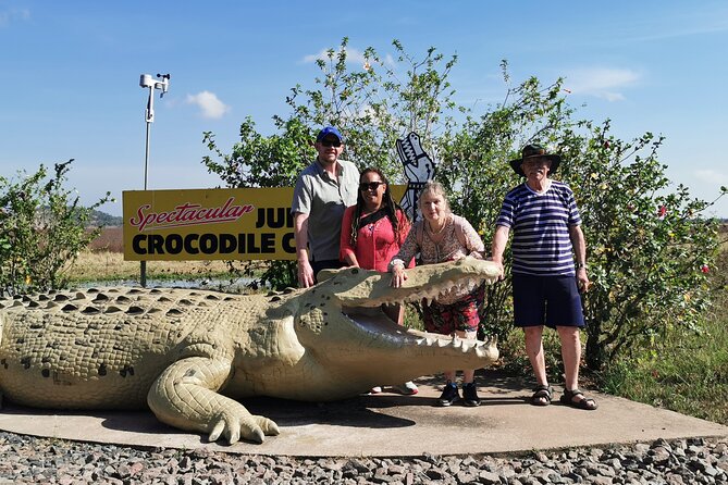 Jumping Croc Cruise, Berry Springs,Fogg Dam & Humpty Doo Pub - Adelaide River and the jumping crocodile cruise
