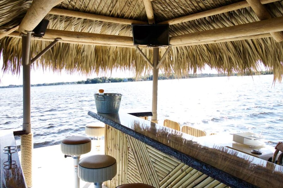 Key West: 4-Hour Private Sandbar Cruise on a Tiki Bar Boat - Leaving Garrison Bight with free parking