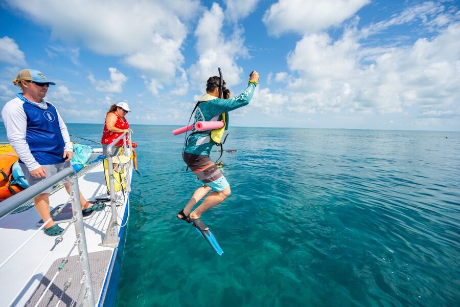 Key West: Afternoon Reef Snorkel Tour with Open Bar - The ride out sets the tone