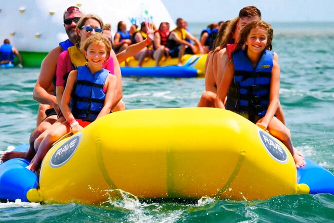 Key West: All-Inclusive Watersports Adventure with Lunch & Beer - Leaving Key West Bight for the water park