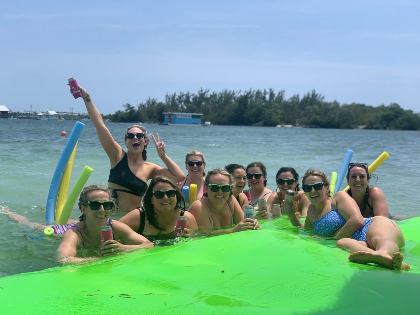 Key West: Private Tiki Bar Party Boat & Mini Sandbar - Bringing drinks, snacks, and music