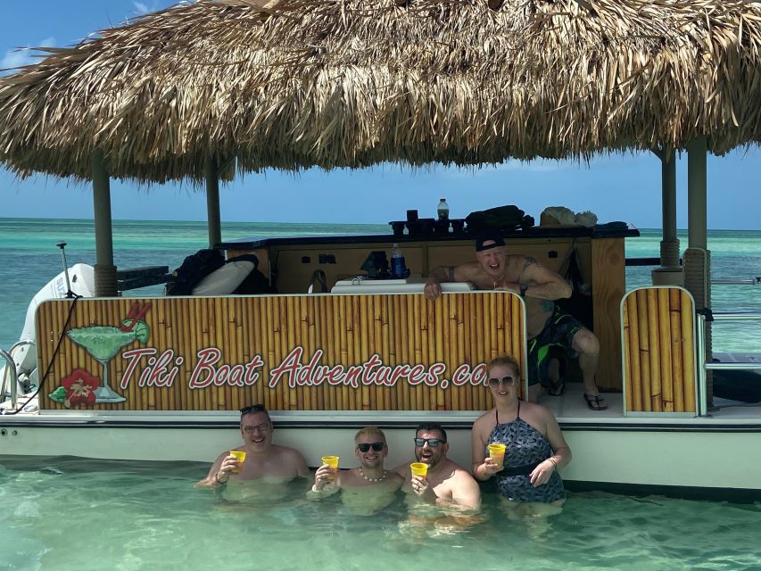 Key West: Private Tiki Bar Party Boat & Mini Sandbar - Is $403 good value for six people?