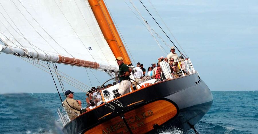 Key West: Schooner Day Sail with Onboard Bar - Sailing past Fort Zachary Taylor