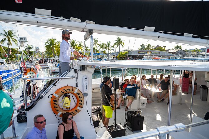 Key West Sunset Sail with Open Bar, Live Music and Hors D'oeuvres - Crew service makes the difference