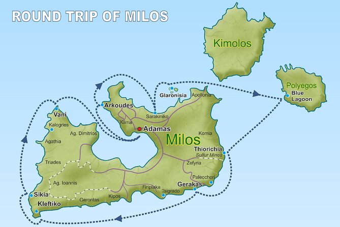 Kleftiko Poliegos and Round Trip Of Milos Island Lunch & Open bar - Kalogries Beach and the first swim